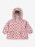 Veste coupe-vent imperméable motifs coeurs Mismou gris+rose - vertbaudet enfant 