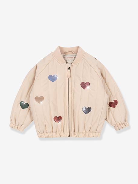 Fille-Manteau, veste-Blouson matelassé motifs en sequins Juno Konges Sløjd