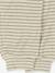 Pantalon rayé ample en éponge beige - vertbaudet enfant 