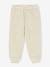 Pantalon rayé ample en éponge beige - vertbaudet enfant 