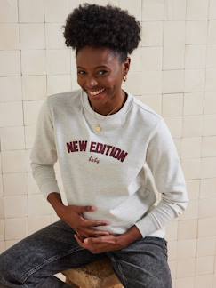 Vêtements de grossesse-Pull, gilet-Sweat de grossesse "New Edition Baby"