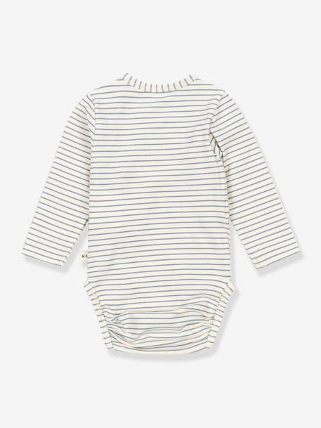 Body manches longues bébé bleu+rose - vertbaudet enfant 