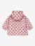 Veste coupe-vent imperméable motifs coeurs Mismou gris+rose - vertbaudet enfant 