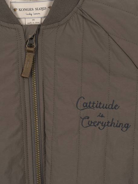 Blouson bomber Juno jaune+kaki - vertbaudet enfant 