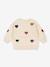 Sweat-shirt Lou motifs coeurs beige - vertbaudet enfant 