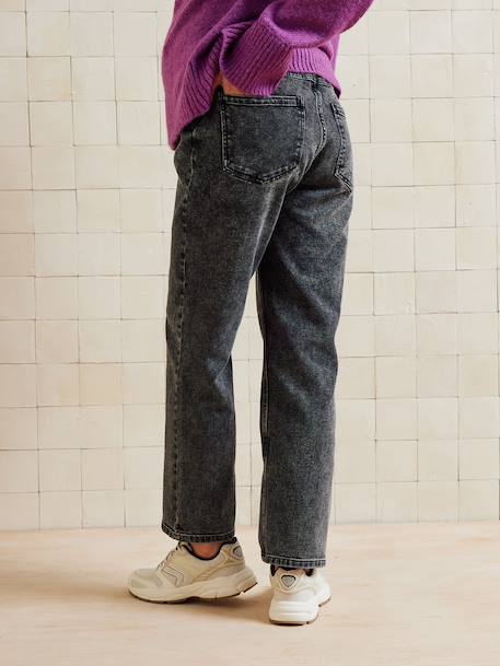 Jean de grossesse droit bandeau sans couture denim brut+denim gris+stone - vertbaudet enfant 