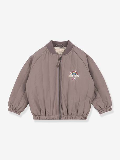 Blouson matelassé motifs en sequins Juno Konges Sløjd lilas+rose+rose nude - vertbaudet enfant 