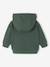 Cardigan bébé en molleton zippé à capuche doublée vert sapin - vertbaudet enfant 