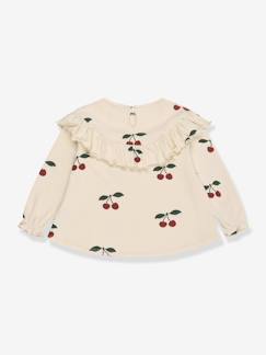 -Blouse à volants fille détails glitter