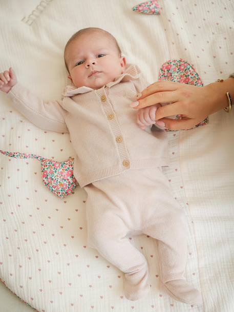 Babypakje van wol en kasjmier van ENVIE DE FRAISE, personaliseerbaar. rouge - vertbaudet enfant 