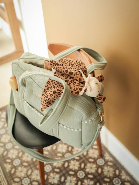 Sac à langer évolutif 24 ou 48h personnalisable vert sauge - vertbaudet enfant 