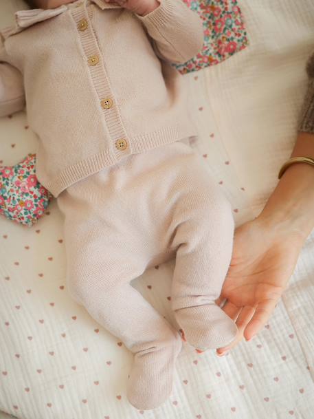 Babypakje van wol en kasjmier van ENVIE DE FRAISE, personaliseerbaar. rouge - vertbaudet enfant 