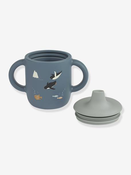 Tasse d'apprentissage Neil - bleu foncé+jaune+rose pâle - vertbaudet enfant 