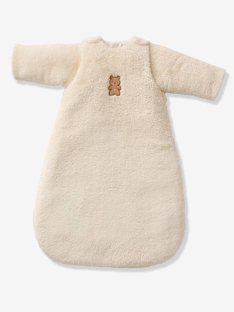 Gigoteuse PETIT OURS manches longues amovibles vanille - vertbaudet enfant 