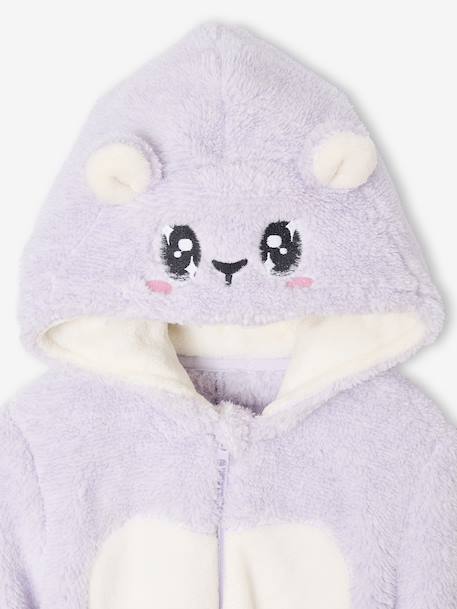 Surpyjama fille sherpa Kawaii lilas - vertbaudet enfant 