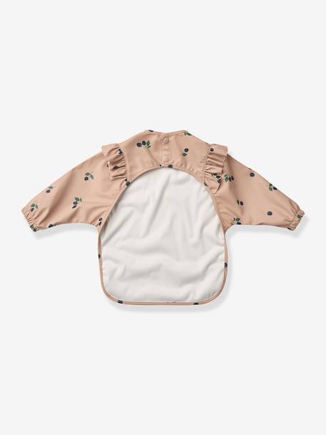 Bavoir à manches Merle - blanc+écru+rose pâle - vertbaudet enfant 