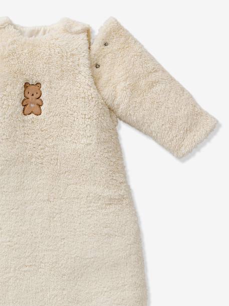 Gigoteuse PETIT OURS manches longues amovibles vanille - vertbaudet enfant 