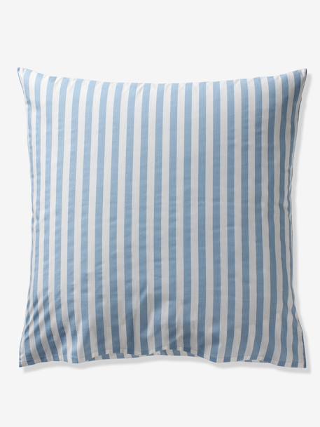 Parure housse de couette + taie d'oreiller enfant PÔLE NORD, avec coton recyclé bleu océan - vertbaudet enfant 