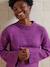 Pull col rond grossesse maille jersey avec laine anthracite+fuchsia - vertbaudet enfant 