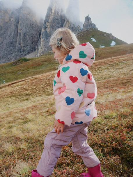 Doudoune Nuka rose - vertbaudet enfant 