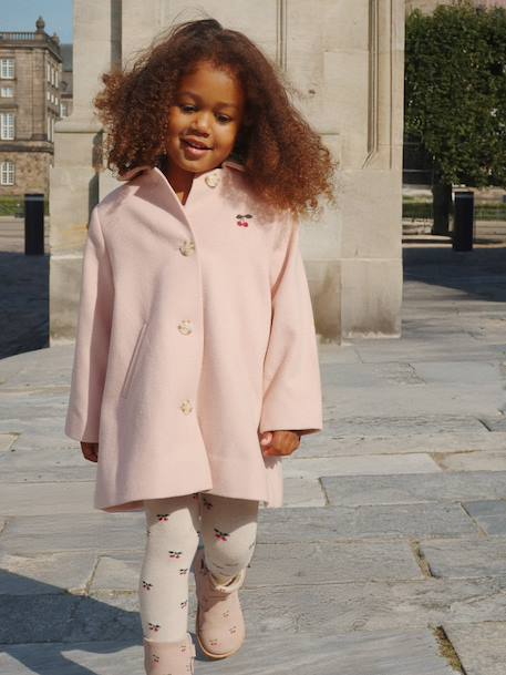 Manteau Novella rose - vertbaudet enfant 