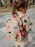 Veste teddy Jody zippée en polaire enfant beige+blanc+multicolore - vertbaudet enfant 