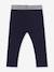 Baby tregging van effen katoen PETIT BATEAU marineblauw - vertbaudet enfant 
