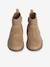 Boots enfant fille en cuir zippées camel - vertbaudet enfant 