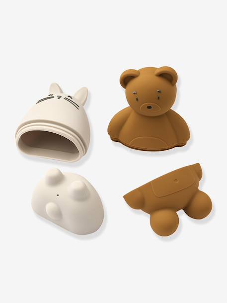 Lot de 2 animaux de bain Duncan blanc - vertbaudet enfant 