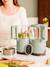Nutribaby Glass + 2 babybols biosourcés 250 ml vert - vertbaudet enfant 