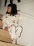 Blouse à volants fille détails glitter beige - vertbaudet enfant 