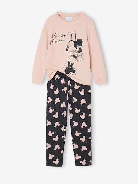 Tweekleurige pyjama Disney® MINNIE voor meisjes antraciet - vertbaudet enfant 