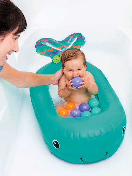 Baignoire gonflable Baleine - BLEU - vertbaudet enfant 