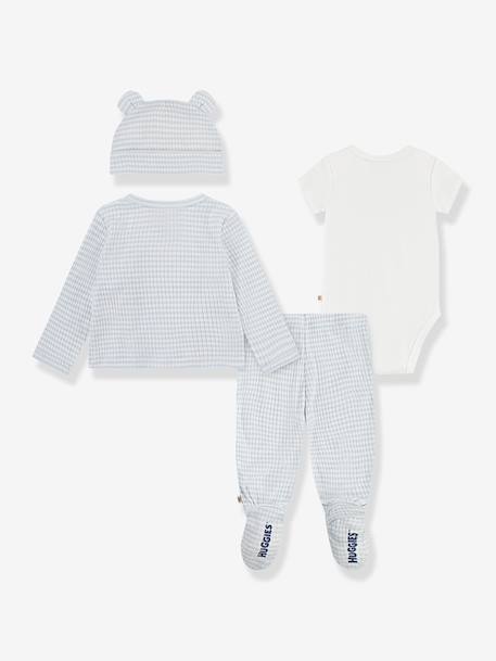 Ensemble bébé 4 pièces bleu - vertbaudet enfant 