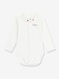 -Body baby met geborduurde kraag PETIT BATEAU 
