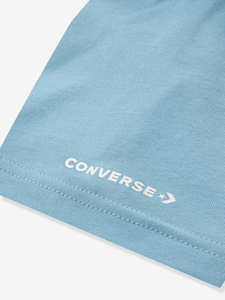 T-shirt Chuck patch CONVERSE gemêleerd blauw - vertbaudet enfant 
