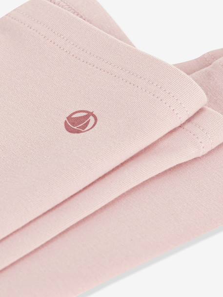 Legging enfant en coton uni rose - vertbaudet enfant 