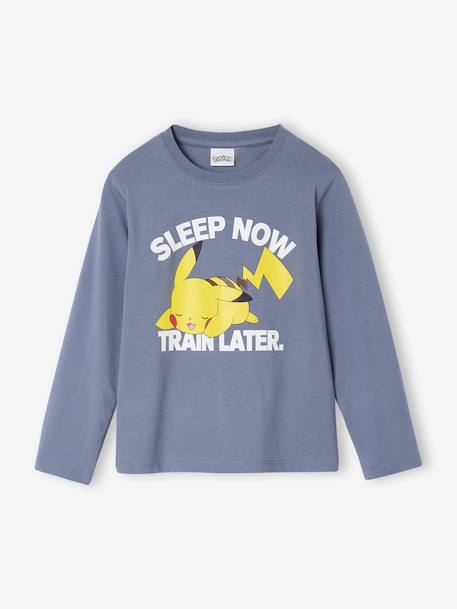 Pyjama garçon Pokemon Pikachu bleu grisé - vertbaudet enfant 