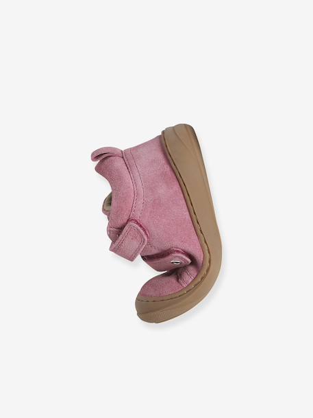 Chaussures premiers pas bébé scratch beige imprimé+bleu imprimé+bois de rose+bronze+jaune d'or+lot rose+mauve+or+rose+rose imprimé+rose poudré+turquoise+vert imprimé+vieux rose - vertbaudet enfant 