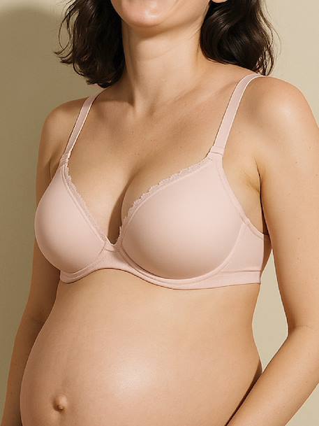 Lot de 2 soutiens-gorge grossesse et allaitement gris chiné - vertbaudet enfant 