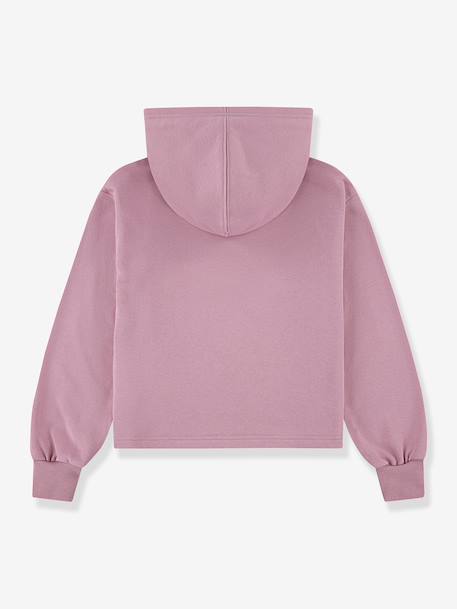 Sweat à capuche Hoodie rose - vertbaudet enfant 