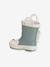 Bottes de pluie bébé détails ludiques bleu clair+marine+rayé marine+vert imprimé - vertbaudet enfant 