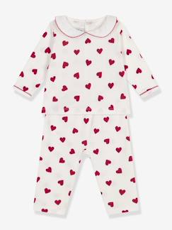 -Pyjama 2 pièces bébé imprimé coeurs