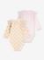 Lot de 2 bodies manches longues rose - vertbaudet enfant 