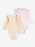 Lot de 2 bodies manches longues rose - vertbaudet enfant 