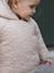 Manteau matelassé fantaisie bébé beige - vertbaudet enfant 