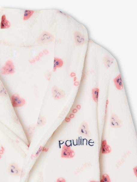 Robe de chambre fille happy écru - vertbaudet enfant 