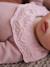 Babypakje met gebreide bloomer en panty's zachtpaars - vertbaudet enfant 