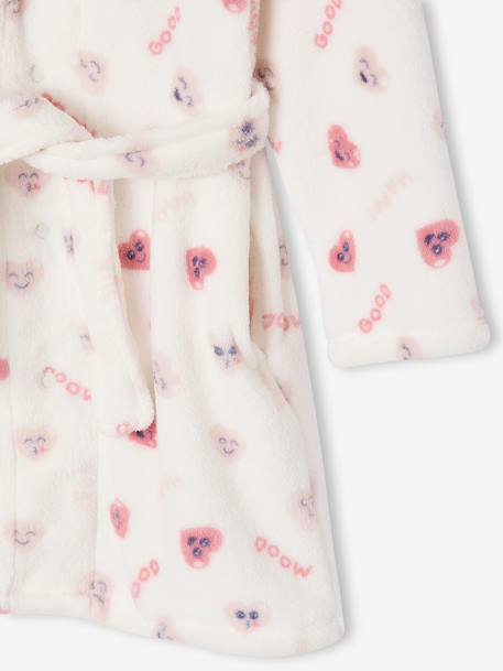 Robe de chambre fille happy écru - vertbaudet enfant 