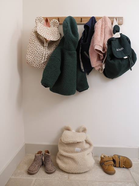 Blouson bébé en sherpa vert sapin - vertbaudet enfant 